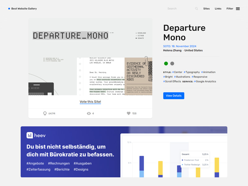 Best Website Gallery