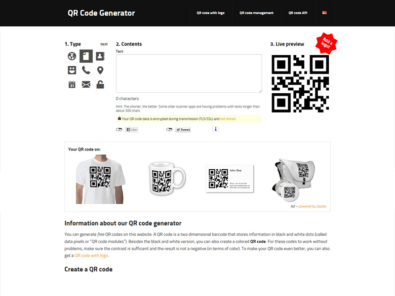 QR Code Generator