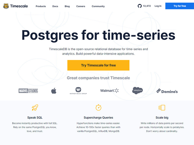 TimescaleDB