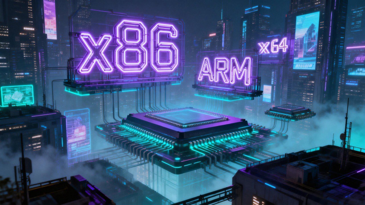 CPU 架构:x86、x64、ARM 到底是什么?为什么程序不能通用?