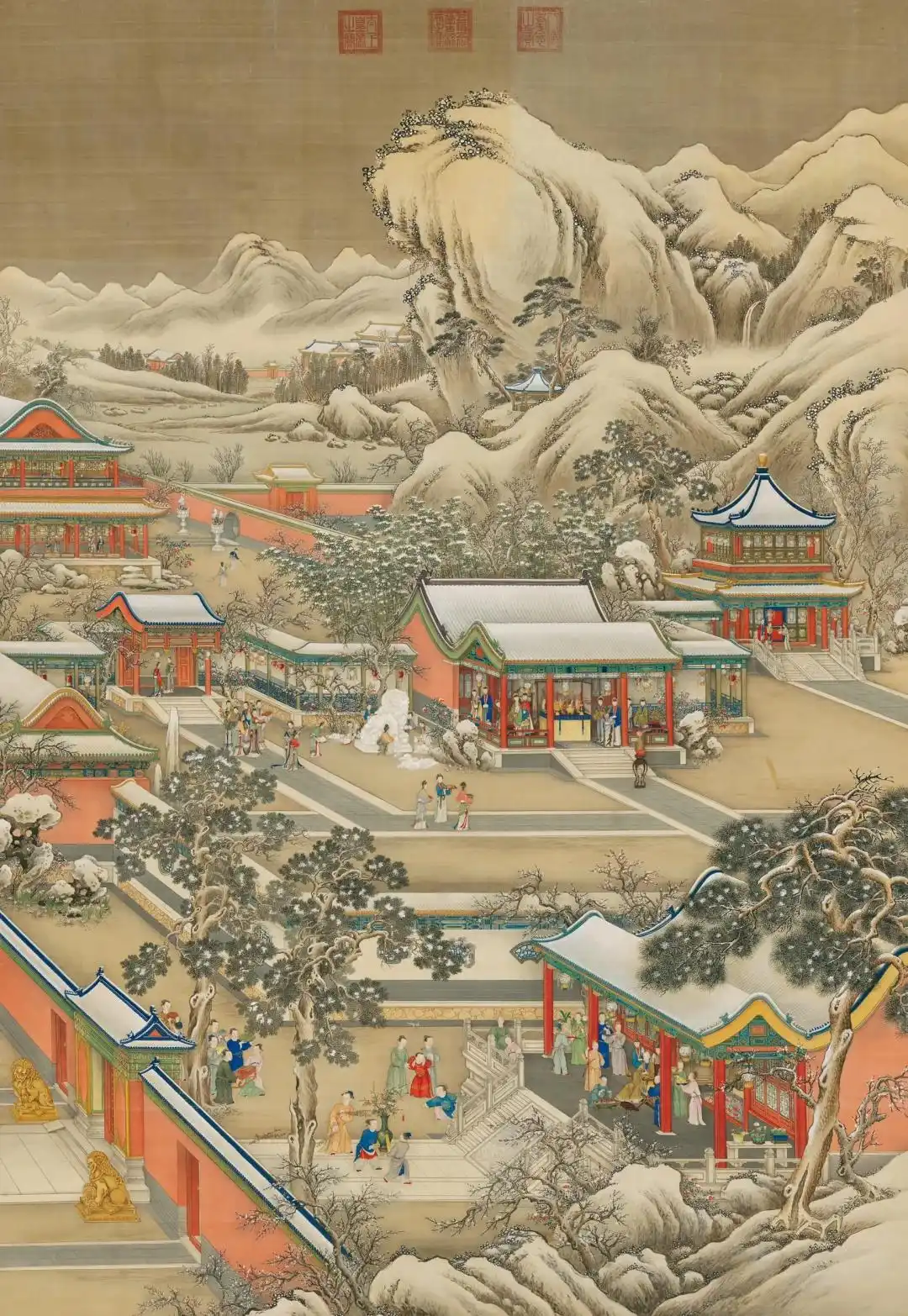 丹青里的中国年:穿越古画感受千年仪式感