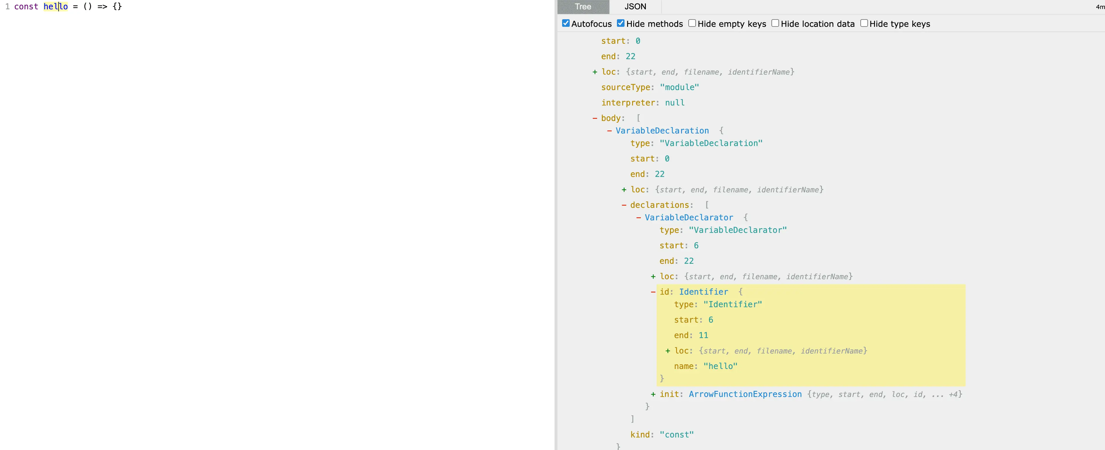 AST（ 抽象语法树 ）原理及应用
