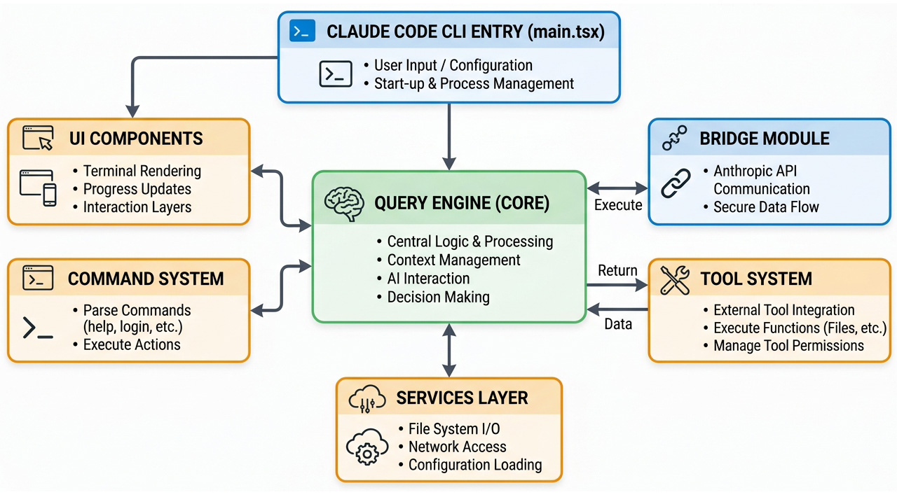 Claude Code 源码泄露深度剖析：Anthropic AI 编程助手的架构全解密